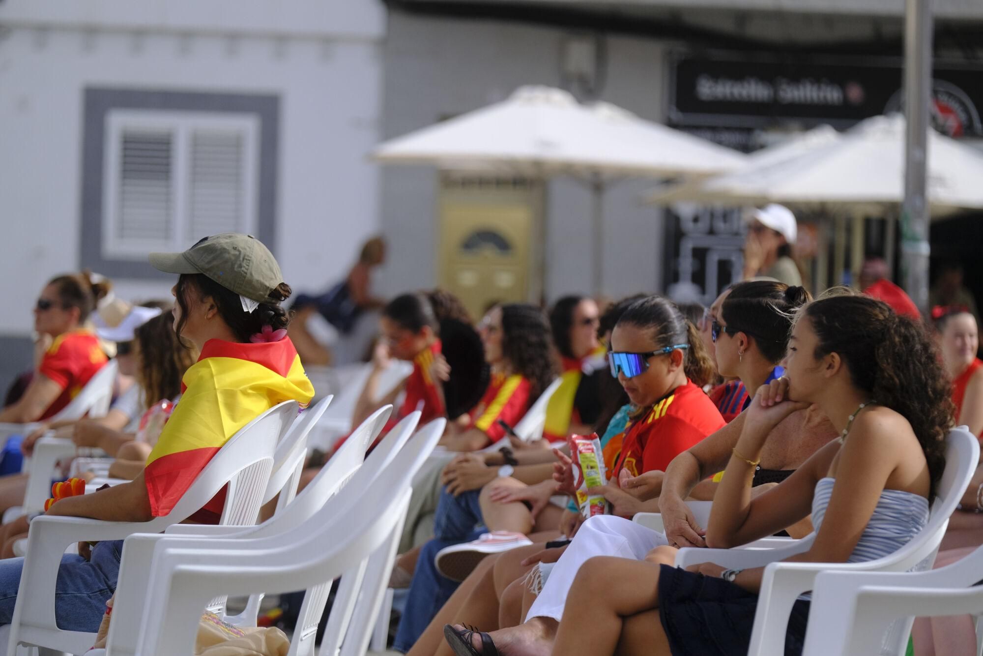 Ambiente de la final de la Eurocopa femenina de fútbol 
