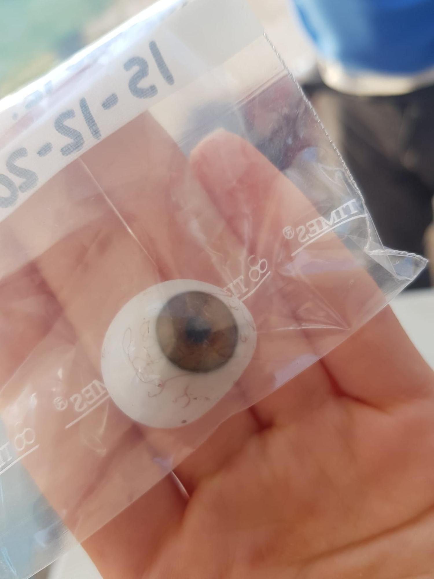 El ojo de cristal que ha servido para identificar al aspense fusilado