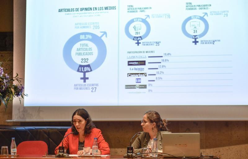 06/11/2018 LAS PALMAS DE GRAN CANARIA.  Presentación de la Asociación de Mujeres Canarias de la Comunicación 'Vivas'. FOTO: J. PÉREZ CURBELO  | 06/11/2018 | Fotógrafo: José Pérez Curbelo