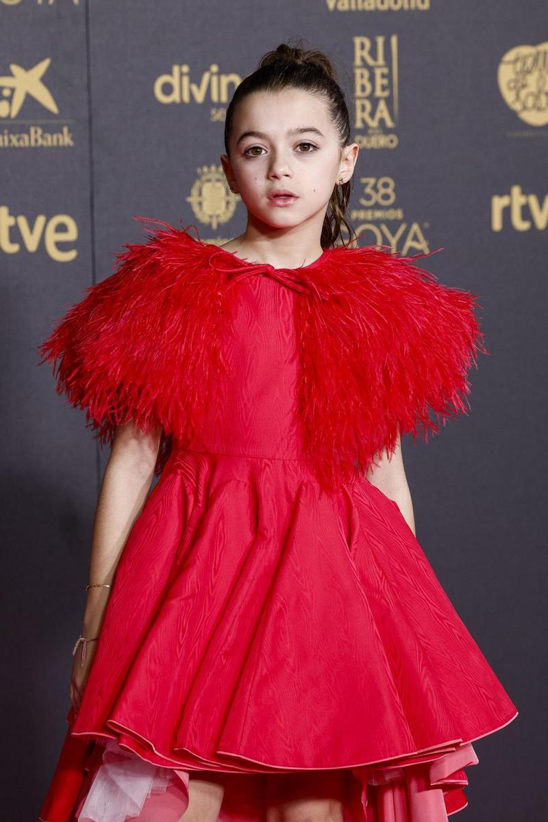 Sofia Otero en  los Premios Goya 2024