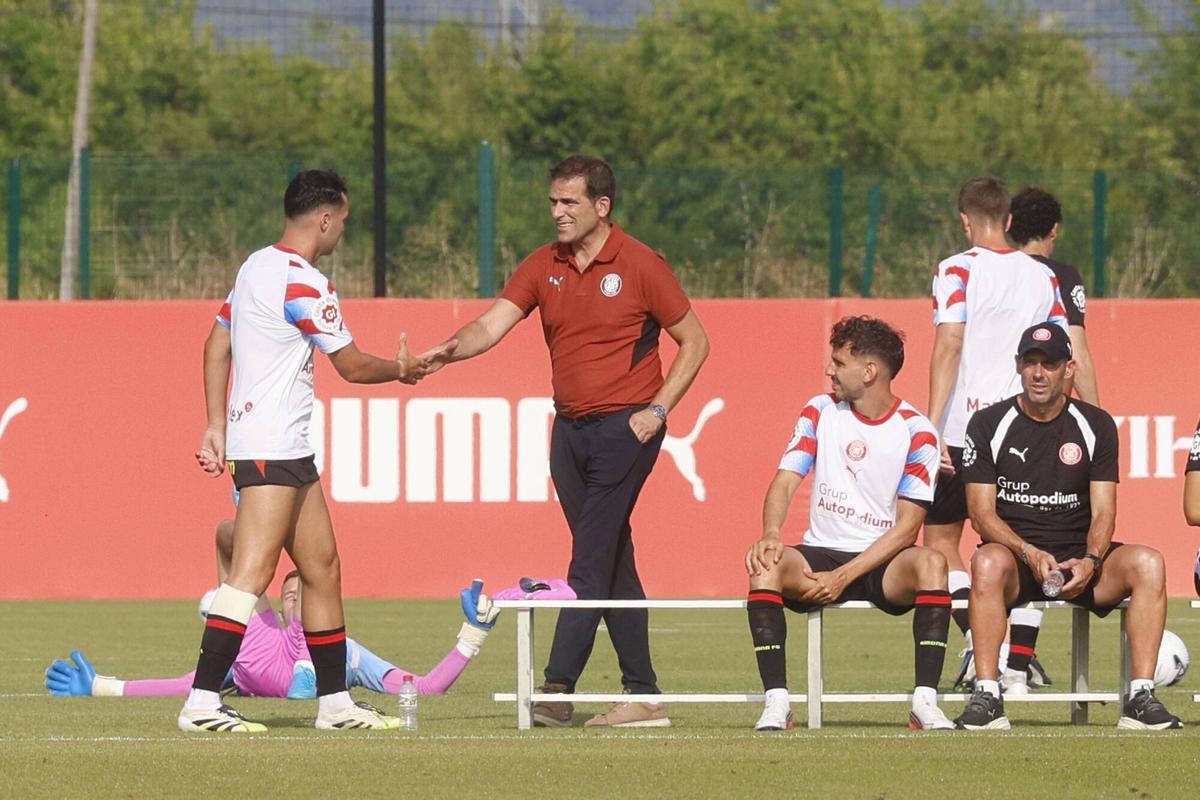 Les imatges del primer partit de pretemporada de Girona FC, contra el Al-Qadsiah
