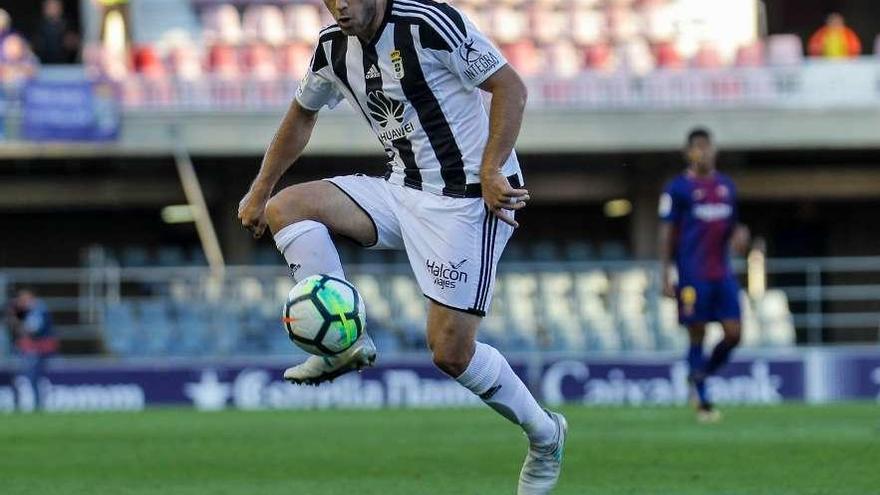 Pucko, en el partido ante el Barça B.