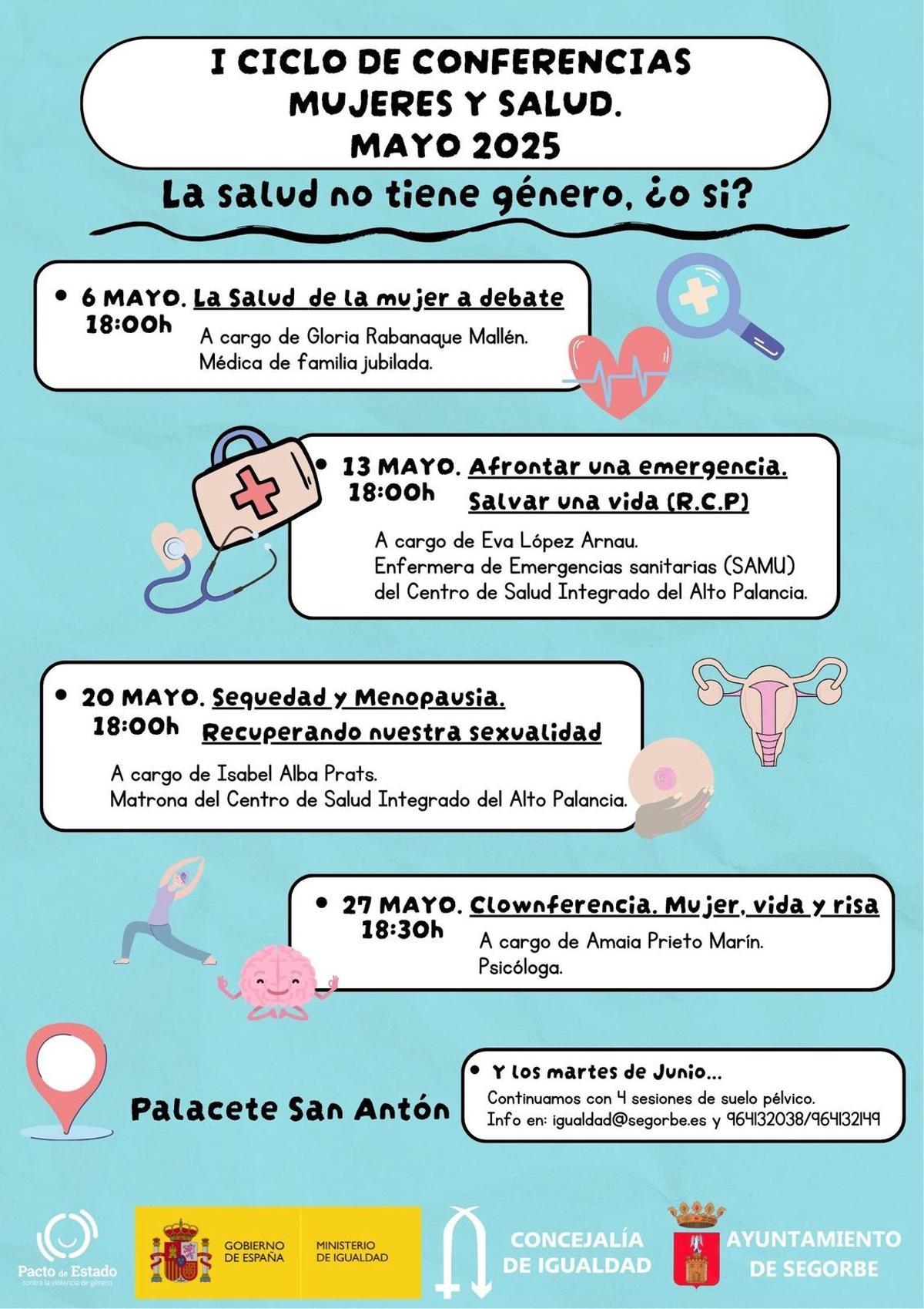 Foto del cronograma de actividades.