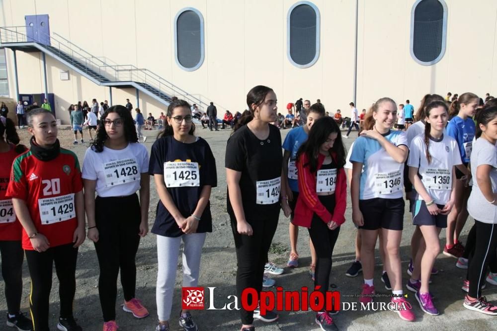 Final Regional de Cross Escolar: cadetes