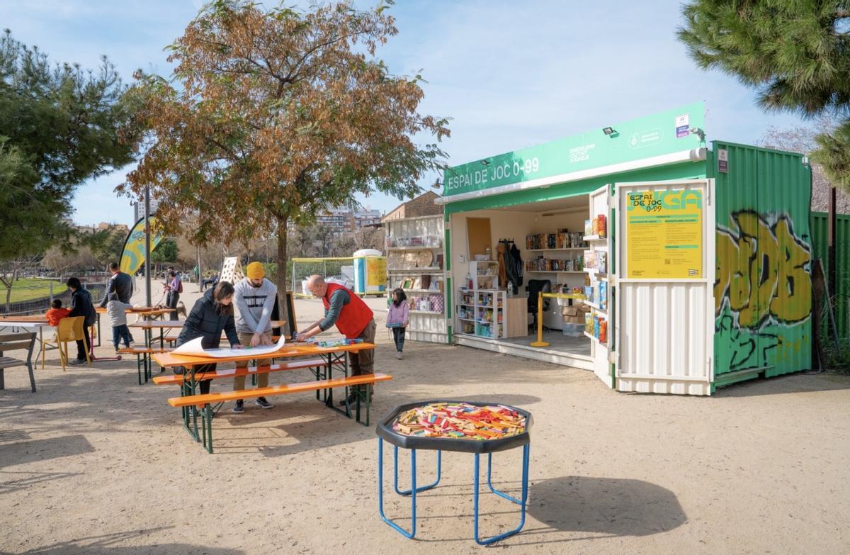 El chiringuito de la ludoteca, en la edición de 2024.