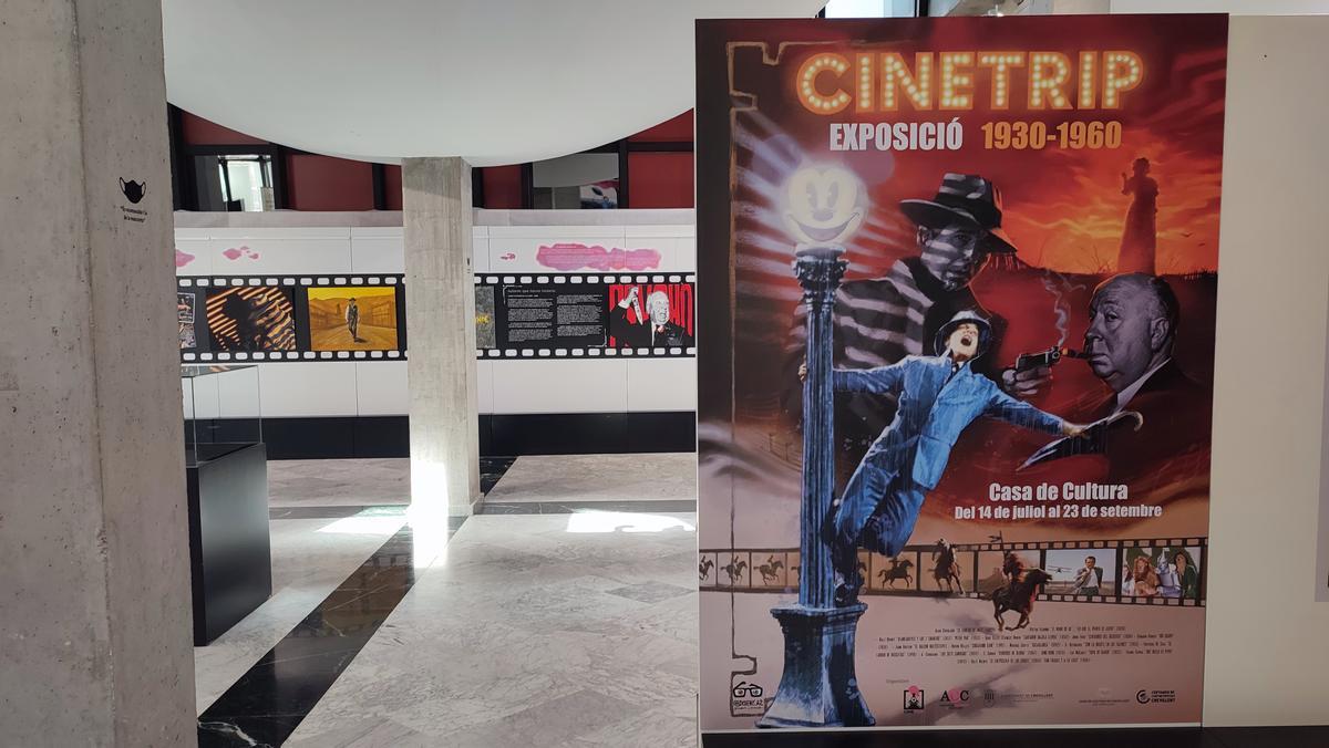 Uno de los carteles que se muestran en la exposición