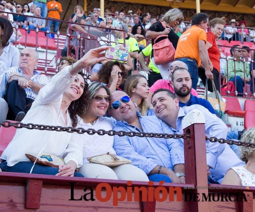 Ambiente en la corrida de rejones de la Feria de M