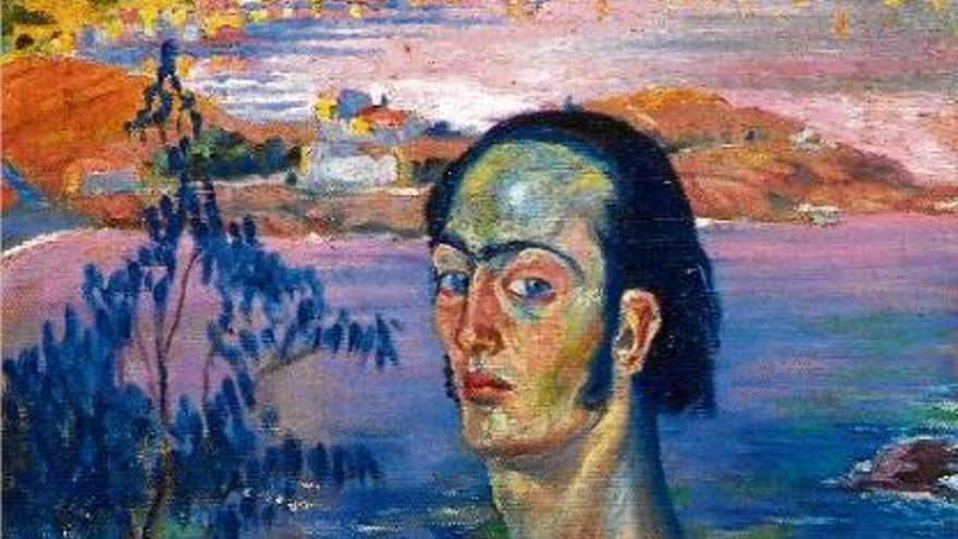 L&#039;«Autorretrat amb coll rafaelesc» (1921) és una de les obres que ha viatjat de Figueres al Japó.