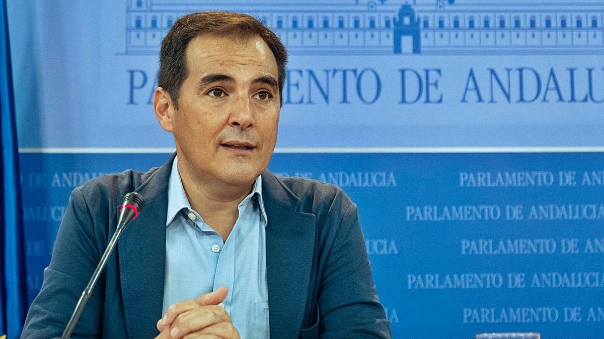 El portavoz del PP en el Parlamento andaluz, José Antonio Nieto, en una imagen de archivo.