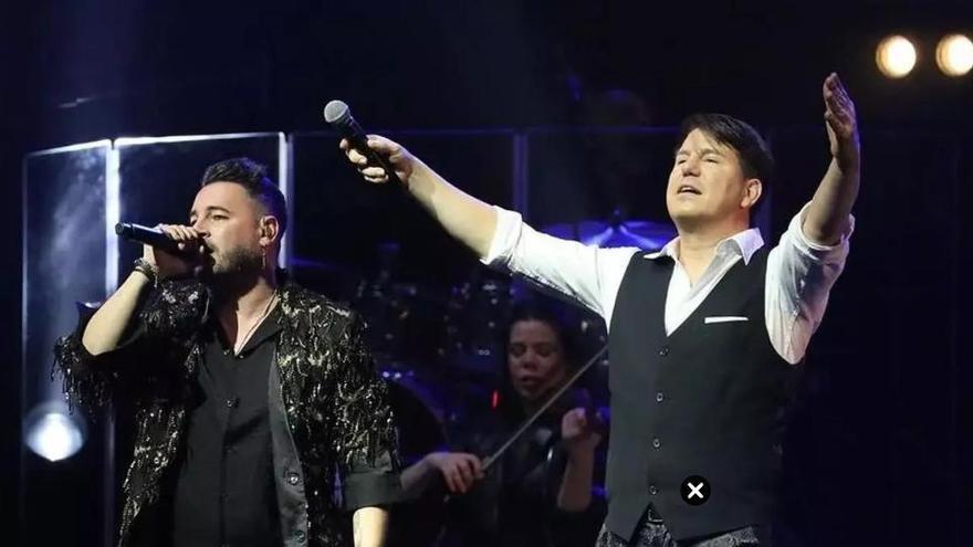 Terrible accidente de uno de los componentes del grupo musical Andy y Lucas