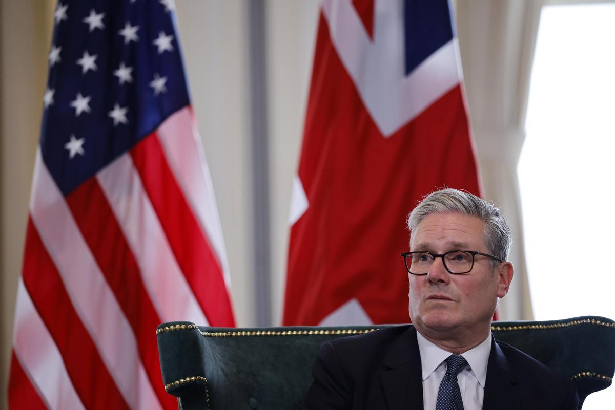 El primer ministro británico Keir Starmer.