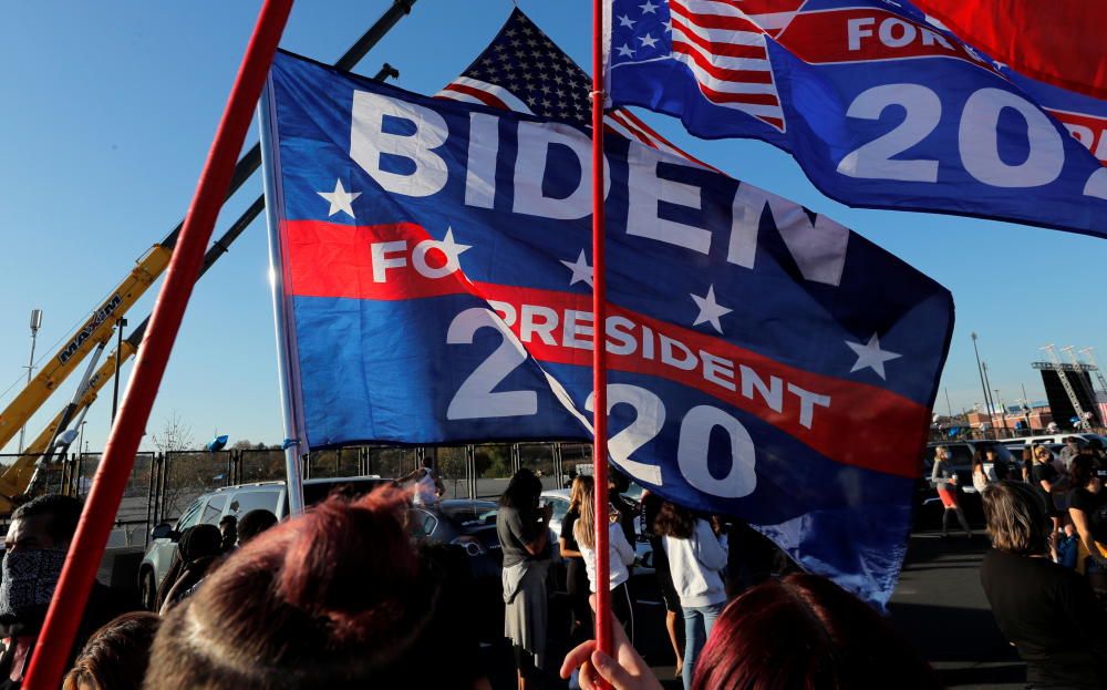 Estats Units celebra la victòria de Joe Biden