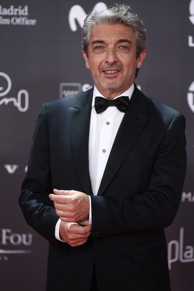 El actor Ricardo Darín posa a su llegada a la 10ª edición de los Premios Platino del cine Iberoamericano,  a 22 de abril de 2023, en Madrid, (España).