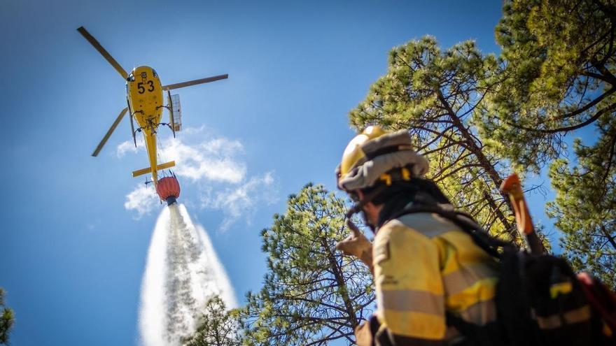 Entrenamiento de la Eirif en La Palma
