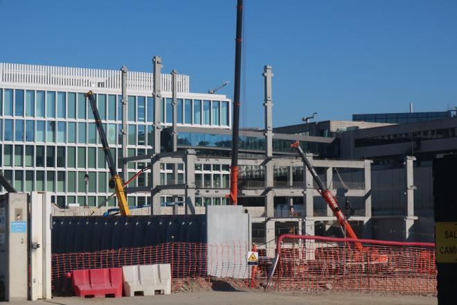 El nuevo edificio de Inditex en Arteixo alza el vuelo