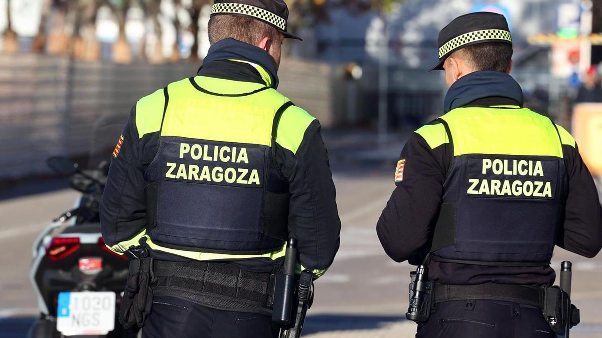 Imagen de archivo de la Policía Local de Zaragoza.