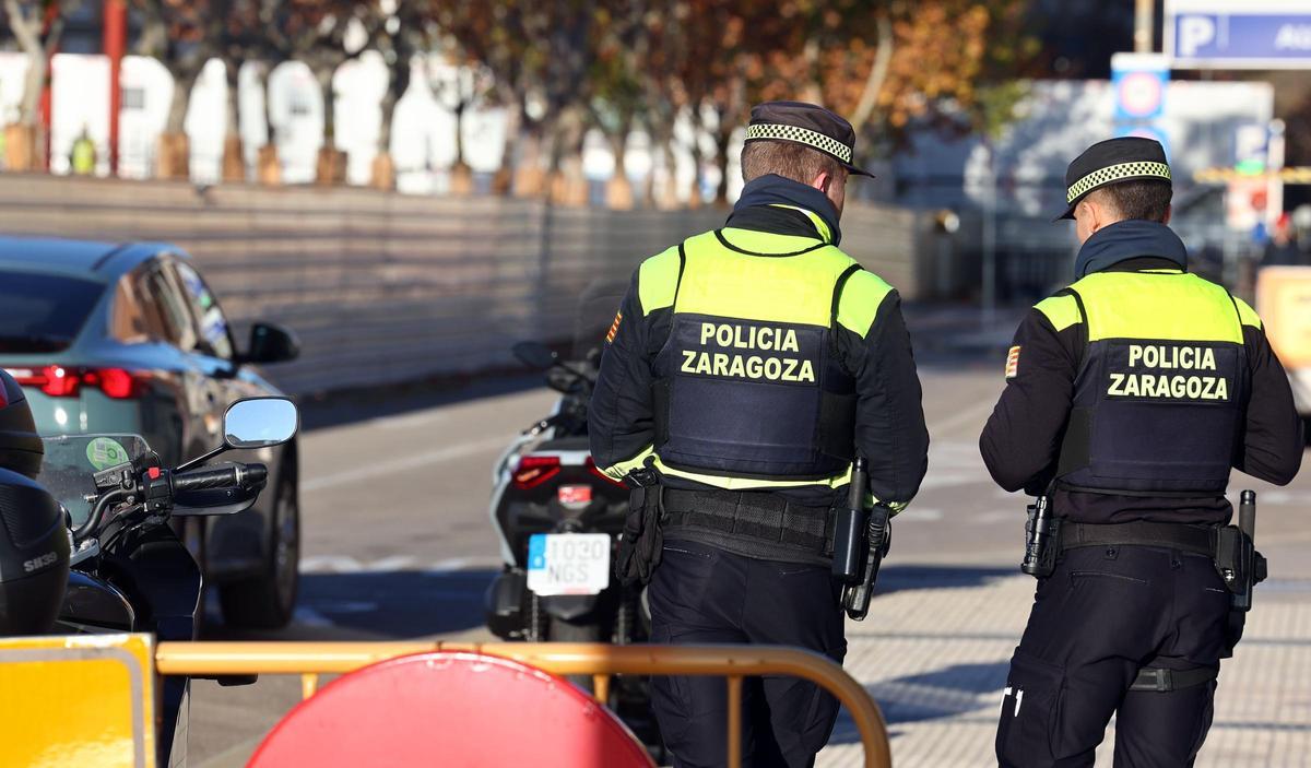 Imagen de archivo de la Policía Local de Zaragoza.