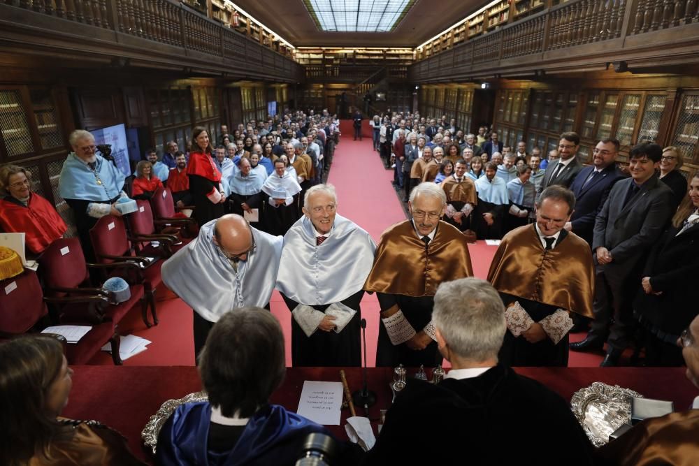 Investidura de los nuevos Honoris Causa de la Universidad de Oviedo