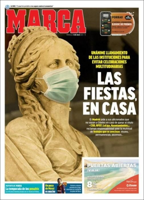 Portada MARCA miércoles 15 julio 2020