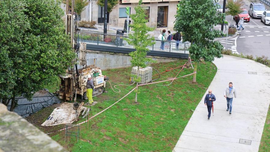 La salida sur aflora en Urzáiz con los sondeos para el Estudio Informativo