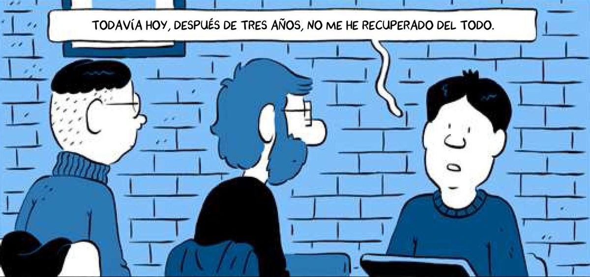 Viñeta de 'Trabajar y vivir'.