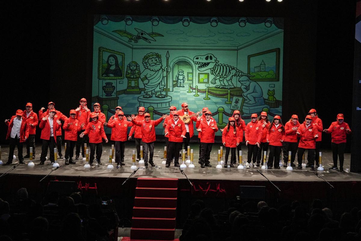 Los guardianes del museo, del colegio Enrique Iglesias.