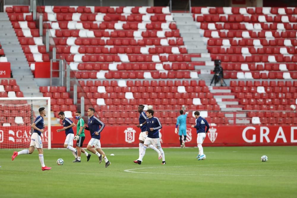 Fútbol: Así fue el Sporting-Oviedo disputado en El Molinón