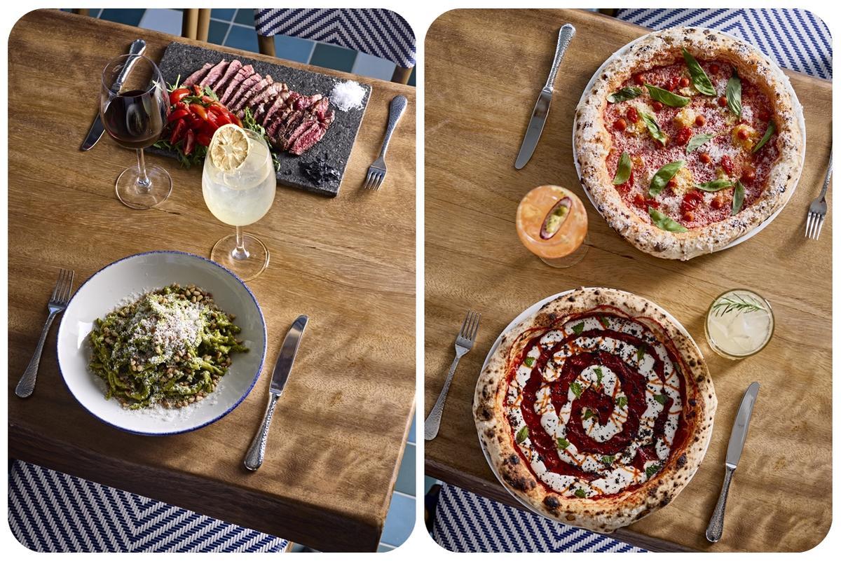 En SEU Pizza @STEPS en W Ibiza, la oferta gastronómica es un festín para los sentidos