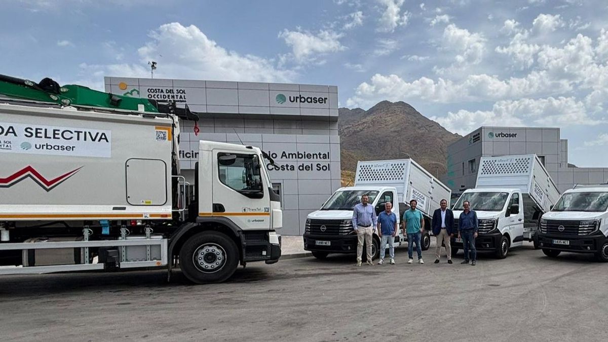 Camiones de recogida de refuerzo para los servicios especiales de verano
