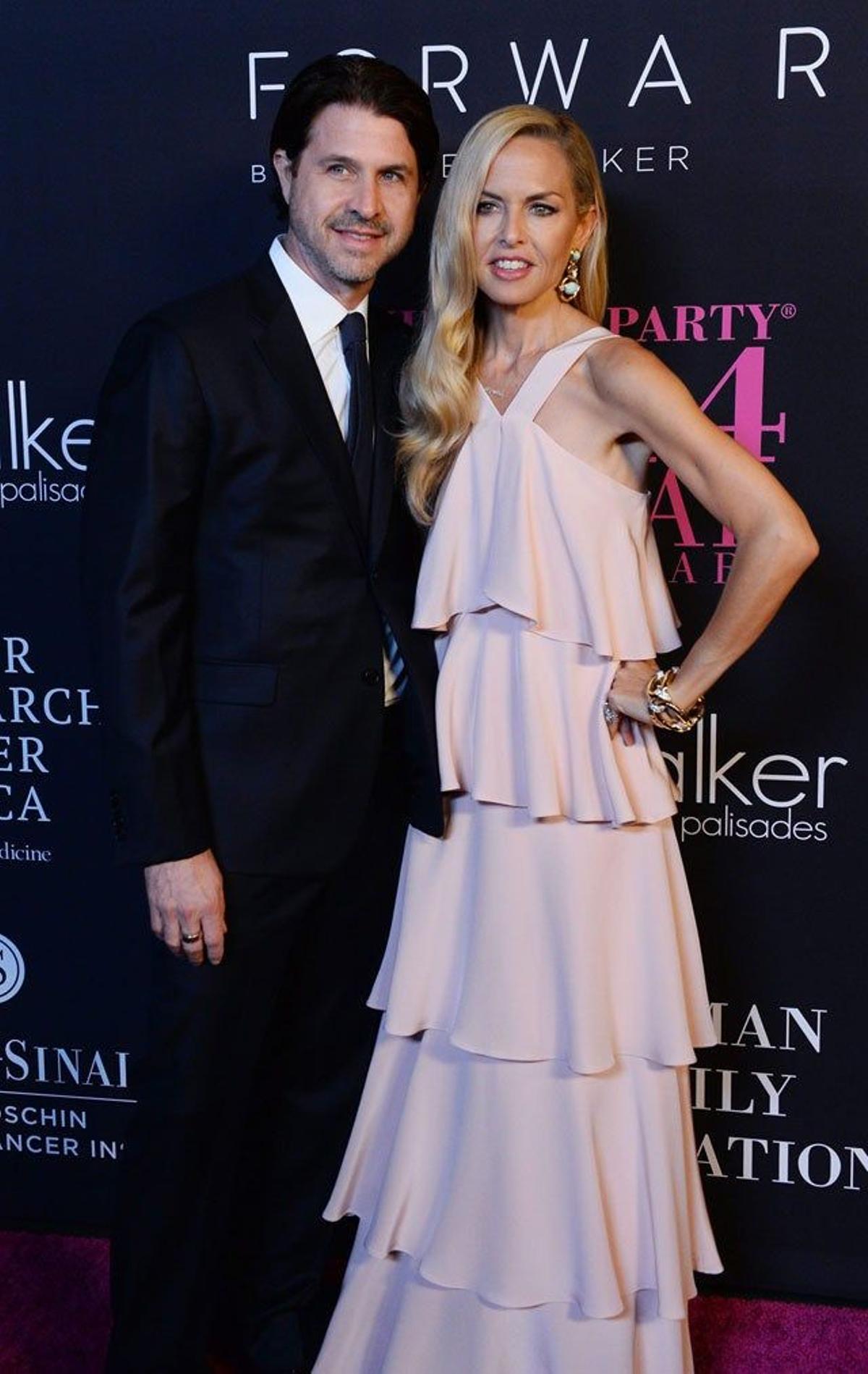 Rachel Zoe junto a su marido Rodger Berman