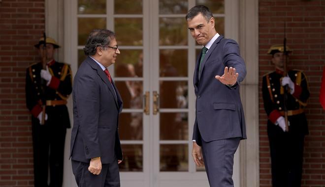 El presidente de Colombia, Gustavo Petro, en el segundo día de su visita de Estado a España