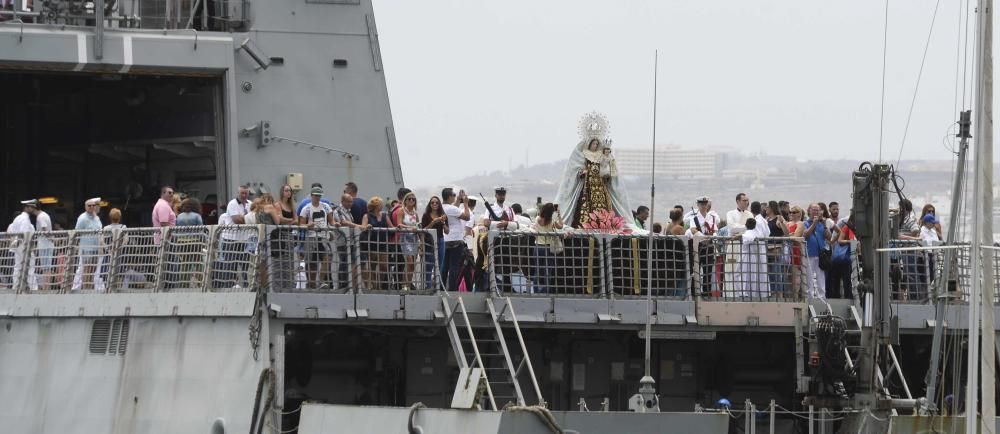 Procesión marítima de la Virgen del Carmen