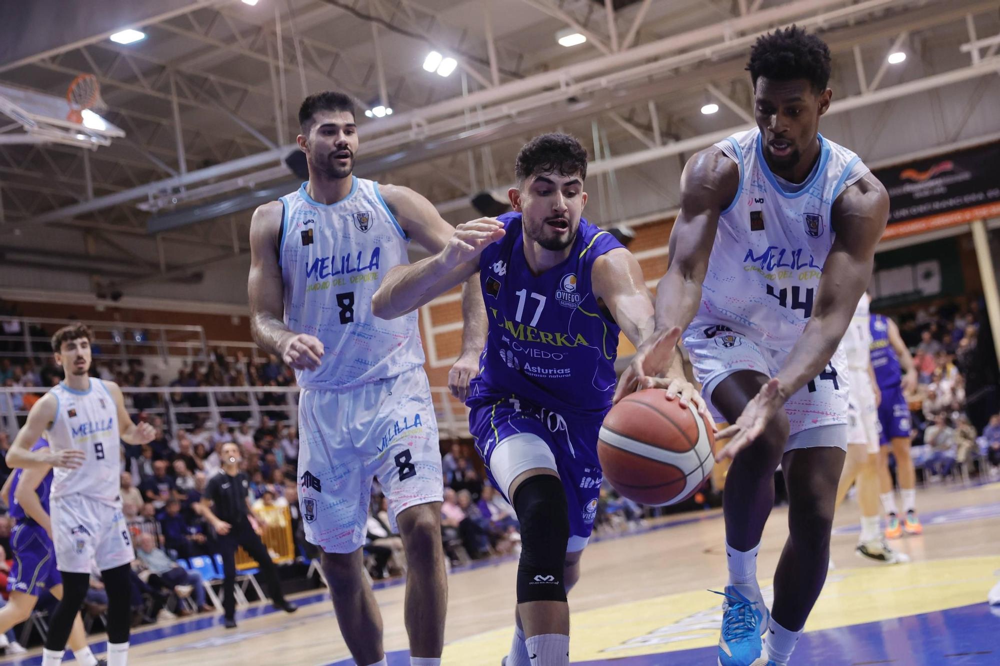 Alimerka Oviedo Baloncesto cae ante el Melilla (71-79)