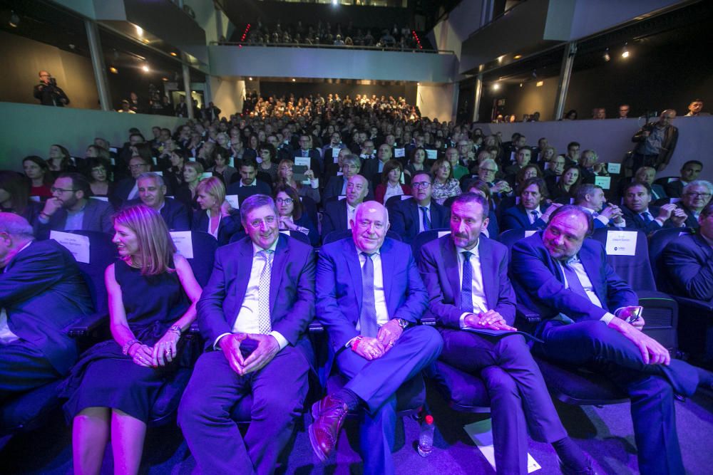 Un instante del acto en el Centro de Congresos