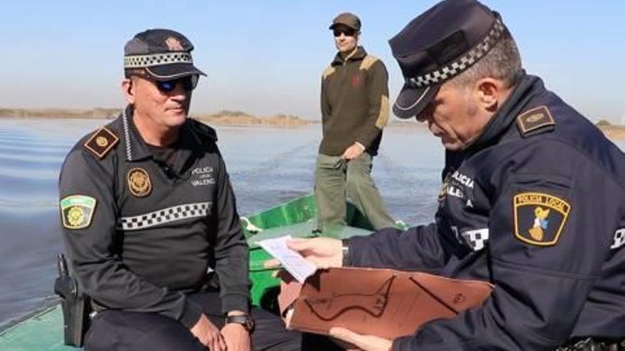 La unidad de M. Ambiente de la Policía Local realiza 40 servicios en l&#039;Albufera