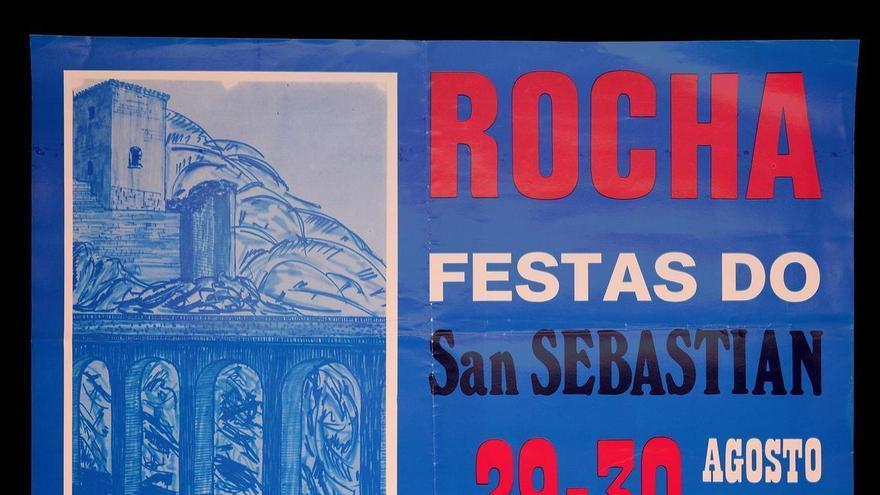 Carteles antiguos de fiestas en Santiago de Compostela