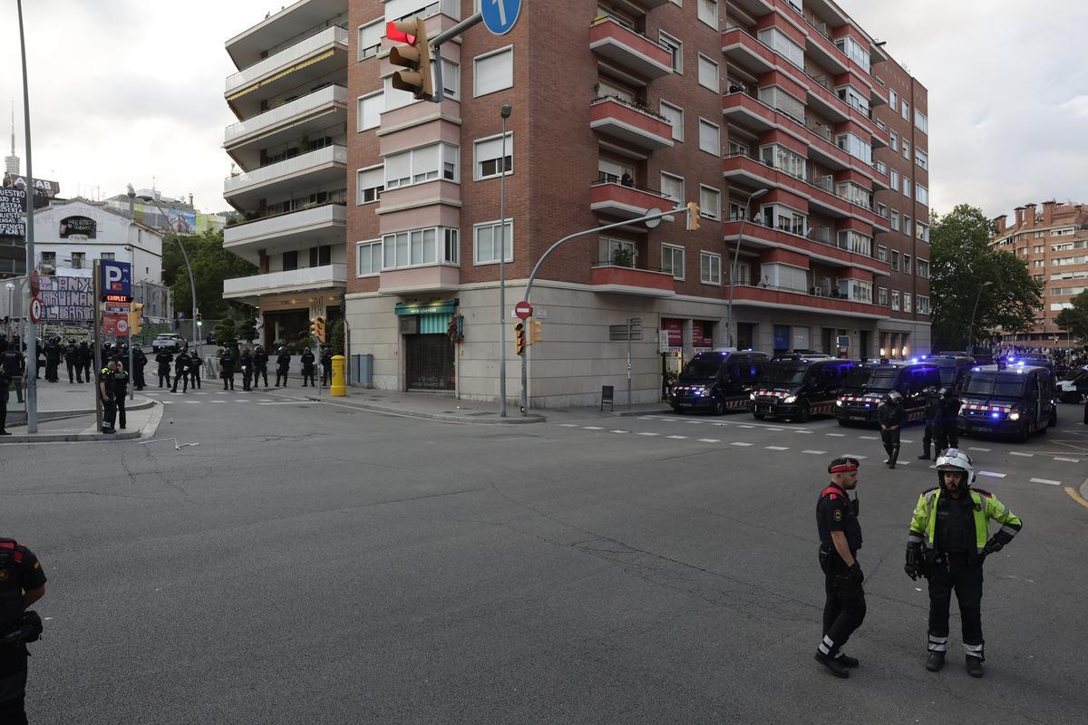 Tensión entre okupas y vecinos en la Bonanova de Barcelona