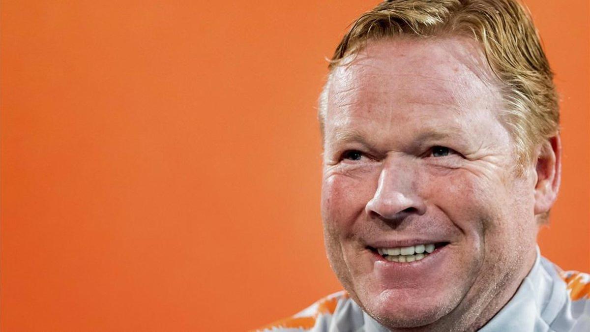 Koeman da las gracias por el apoyo en su cuenta de Twitter.