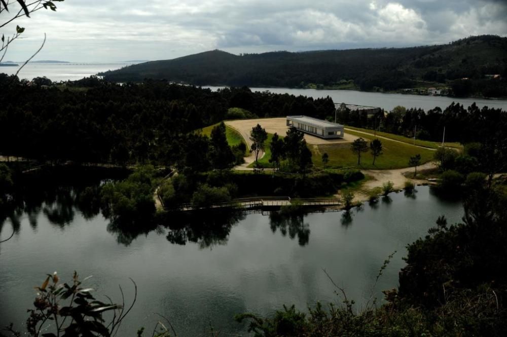 Laguna de Pedras Miúdas, en Catoira.