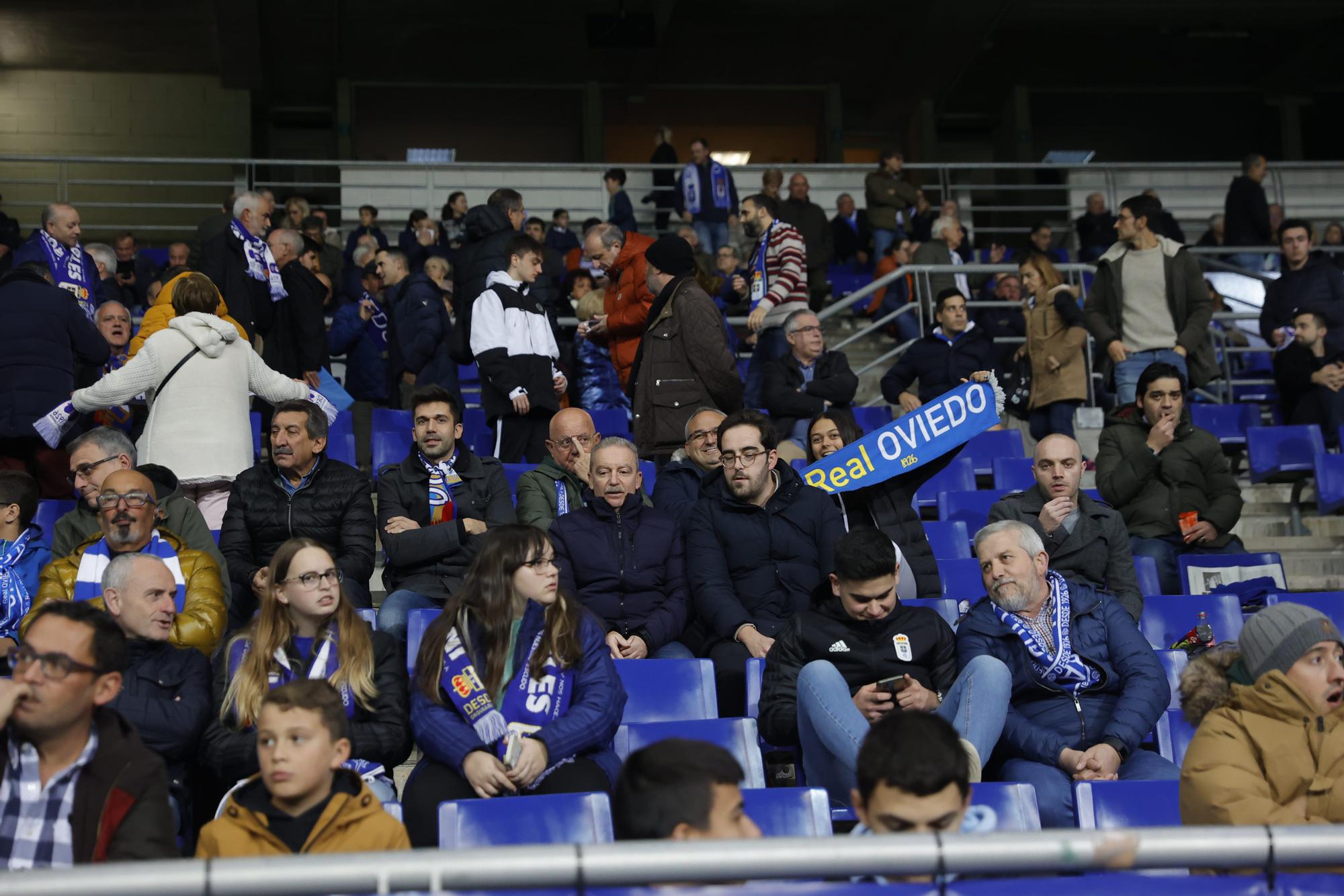 EN IMÁGENES: El Oviedo gana en casa por 1-0 frente al Mirandés