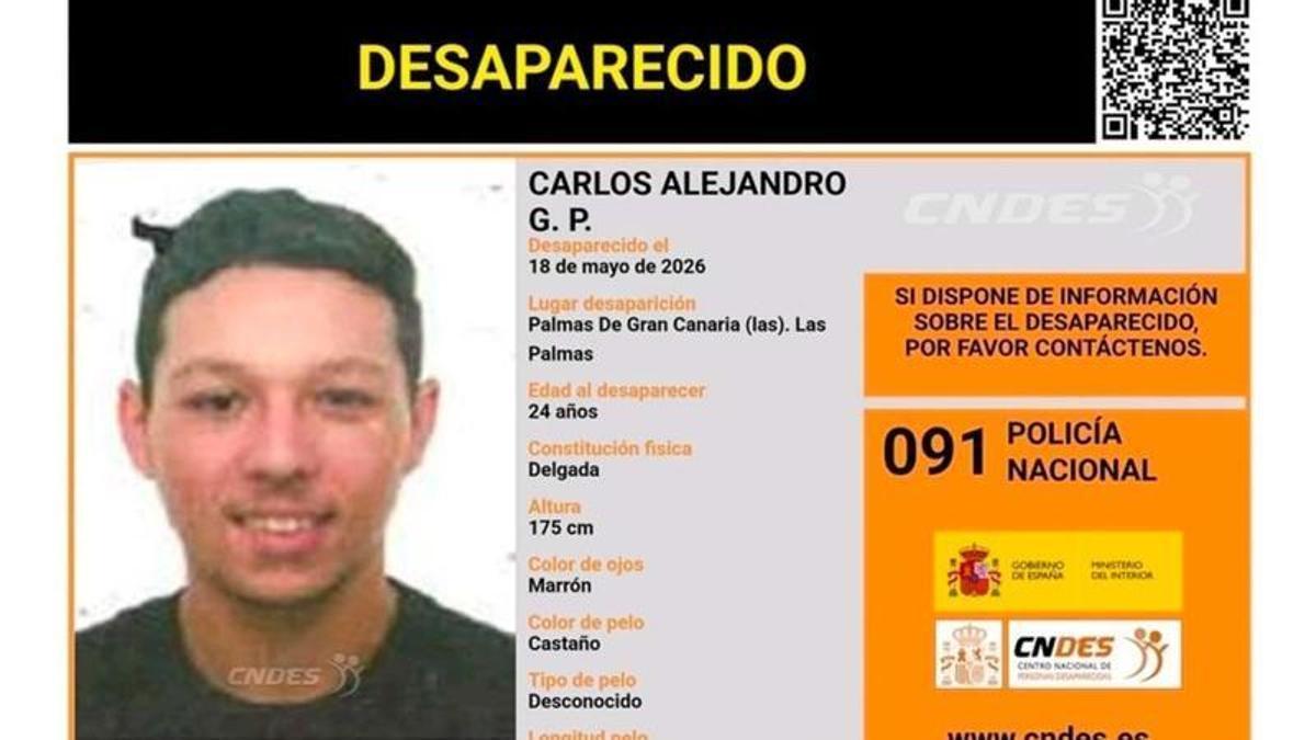 El desaparecido Carlos Alejandro G.P.