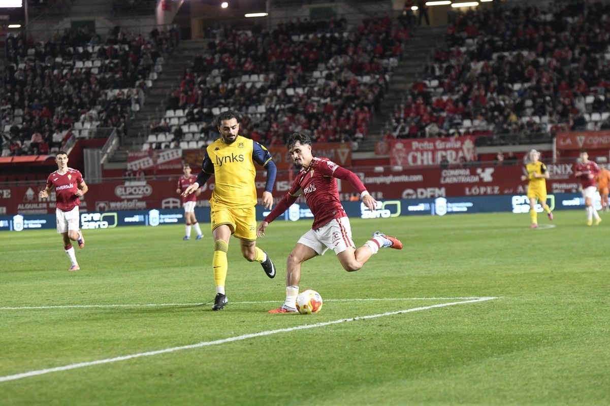 Revive la victoria del Real Murcia frente al Alcorcón, en imágenes