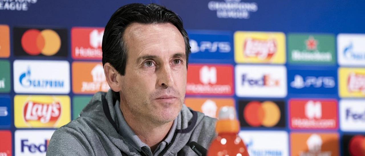 Unai Emery ha analizado el Villarreal-Young Boys de la Champions.