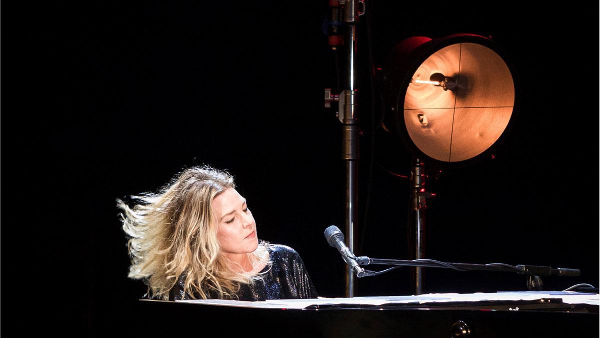 Actuación de Diana Krall en el Festival de Cap Roig.