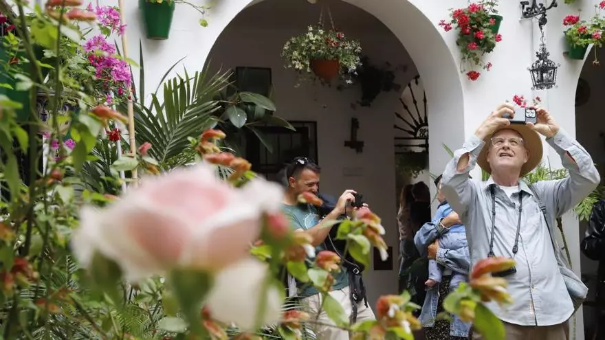 Los Patios registran más de 56.000 visitas el primer día y las primeras colas en el Alcázar Viejo