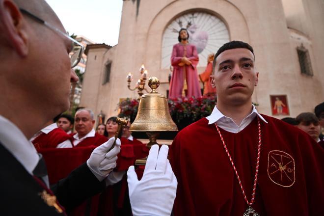 Así salen los pasos de Semana Santa este lunes en Elche