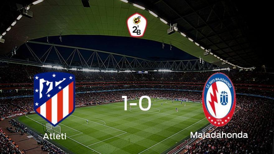Tres puntos para el equipo local: Atlético B 1-0 Rayo Majadahonda