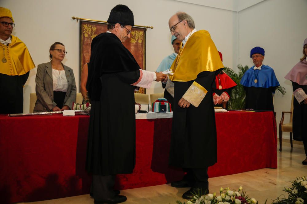 Oriol Bonnín, doctor honoris causa de la UIB