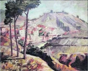 Un paisaje de Albarracín (1960)