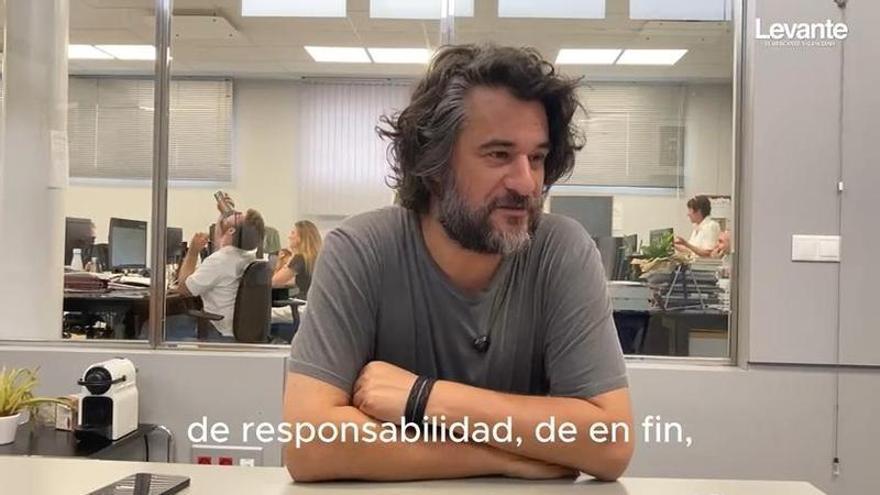 El periodista y escritor Manuel Jabois publica 'La víspera', su nueva novela.